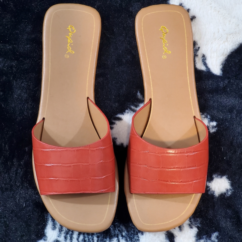 Crocodile Print Sandal - Picture 7 of 8